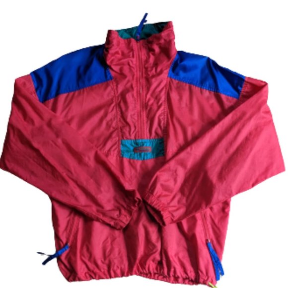 Columbia Tri-Color Windbreaker Men's Medium - Picture 1 of 2